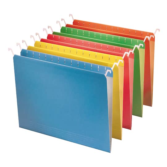 Find It Trading Tab View Assorted Colors Letter Hanging File Folder, 20ct.